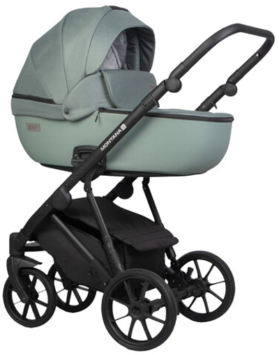 Детская коляска Riko Basic Montana Plus X 2 в 1 41 Green (зеленый)