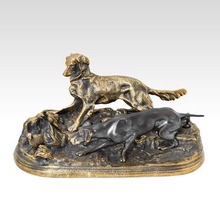Скульптура "Псовая охота"
