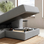 3-местный диван и козетка - IKEA JÄTTEBO/JATTEBO, 71x160x310см, серый/светло-серый, ЙЕТТЕБО ИКЕА