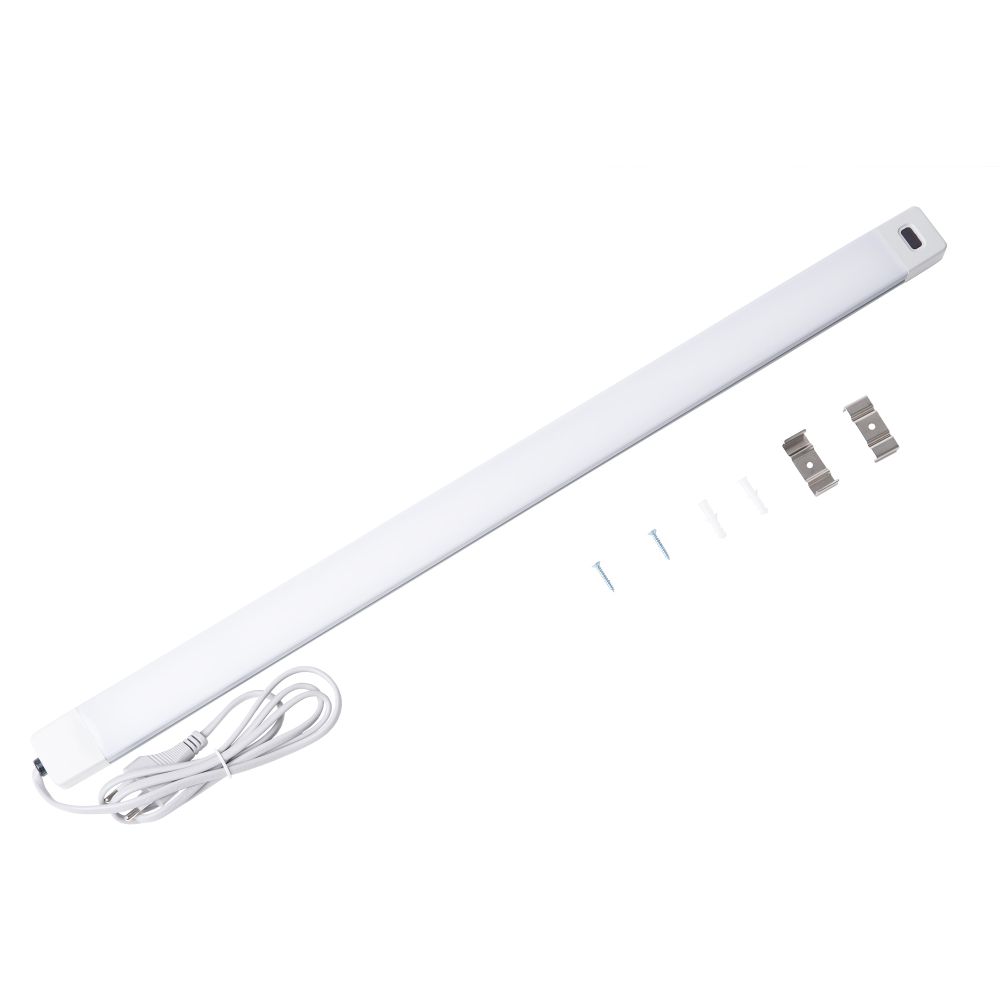 ULI-F45-9W-4500K-DIM SENSOR IP20 SILVER Светильник светодиодный для мебели. 600x35x16мм. 600Lm. ТМ Uniel