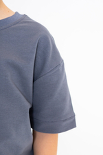 Костюм для мальчика из плотного хлопка с бриджами