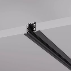 Трек встраиваемый LGD-4TR-TRACK-F-2000-BK-M (D) (Arlight, IP20 Металл, 3 года) 055350