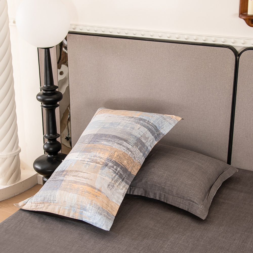 Комплект постельного белья Сатин с Одеялом 100% хлопок 160x80 на резинке OBR172