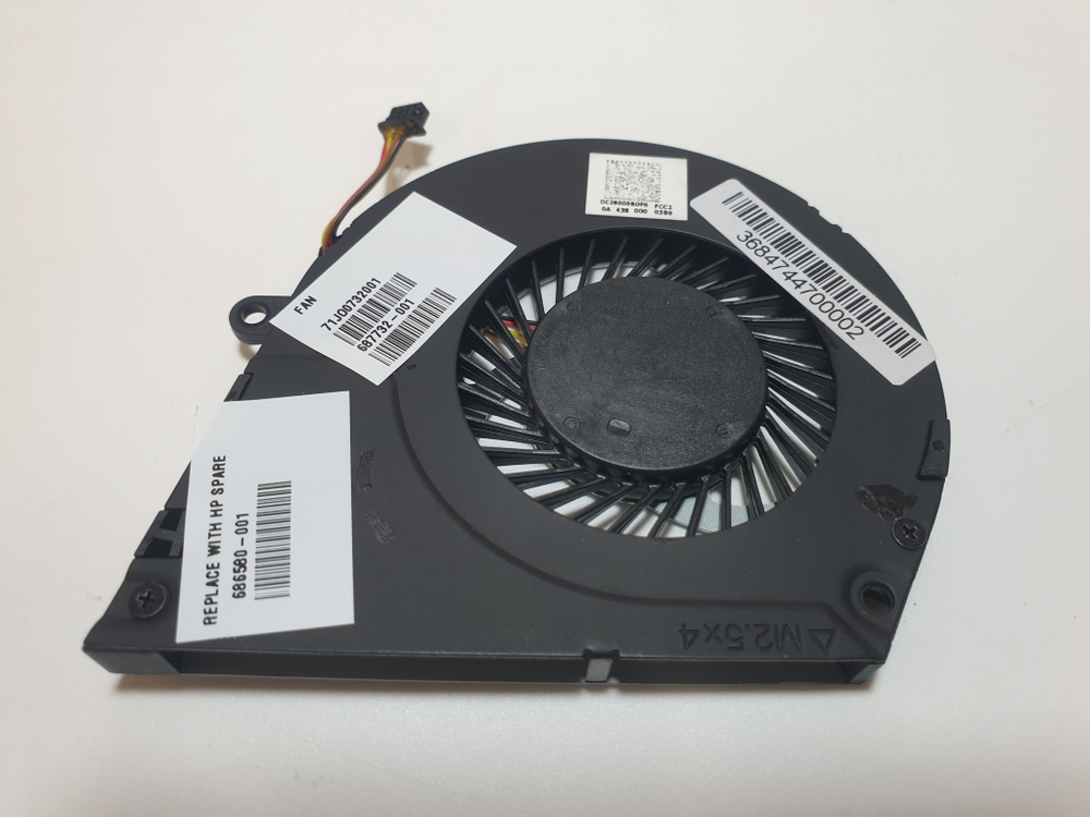 Вентилятор для HP 4-1000, 6-1000, 686580-001