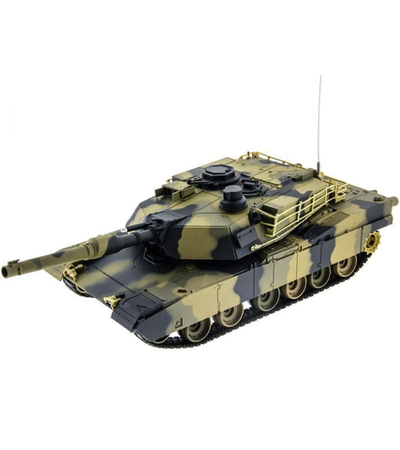 Р/У танк Heng Long 1/24 Battle M1A1 ABRAMS, стреляет шариками, RTR