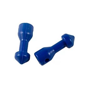 Зацепы Дайнема MVD для мерных тяг синие пара