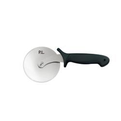 Нож для пиццы d 10 см 25 см черная ручка P.L. Proff Cuisine