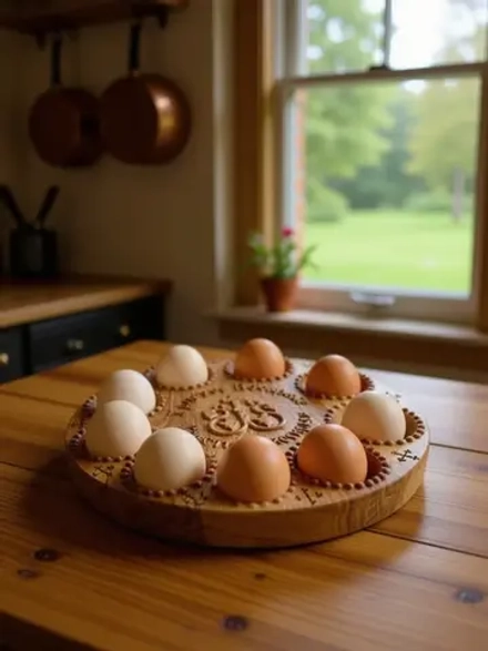 Освященная Тарелка пасхальная для яиц