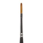 Кисть художественная проф. BRAUBERG ART CLASSIC, синтетика мягкая под колонок, плоск, № 2, кор руч, 200696