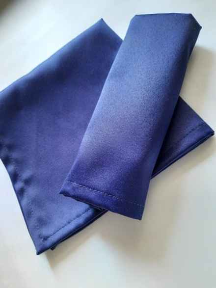 Салфетка синяя 40*40см, однотонная 2шт