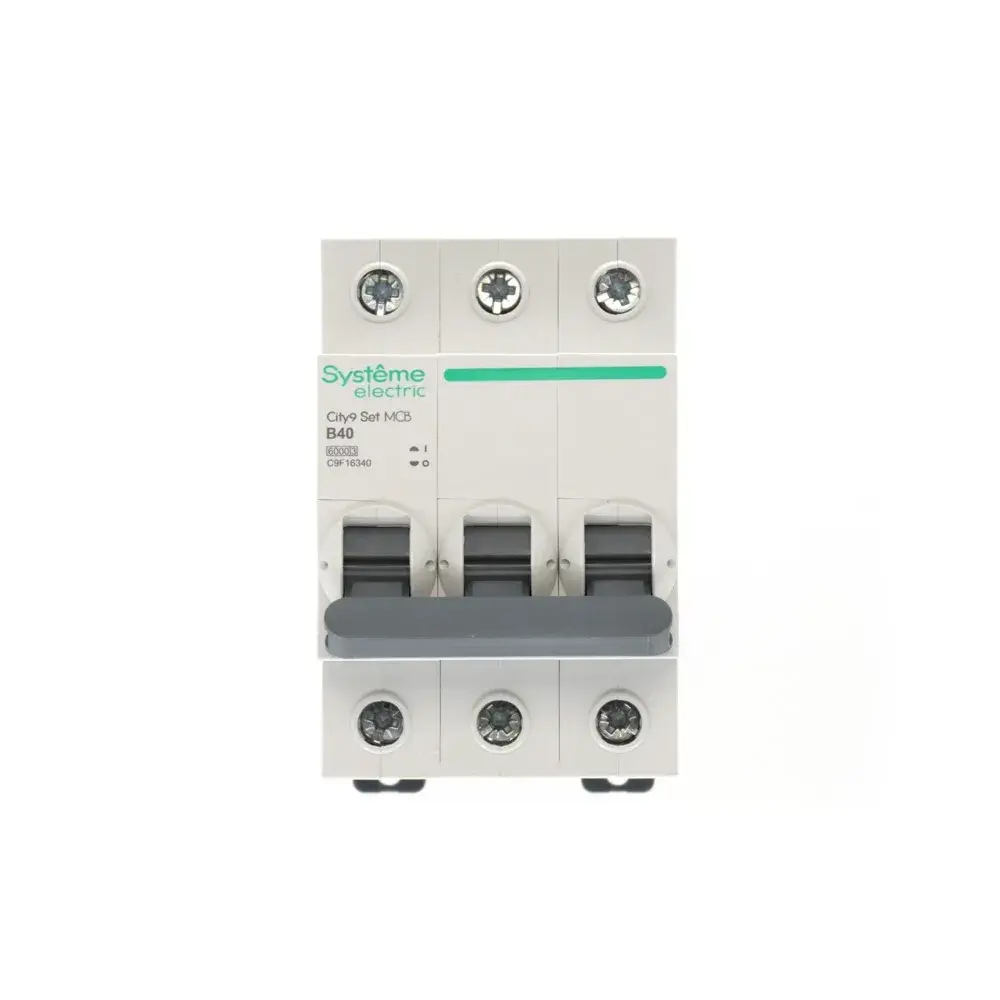 City9 Set Автоматический выключатель (АВ) B 40А 3P 6kA 400В