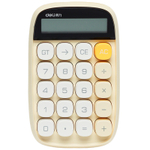 Калькулятор настольный DELI "TE35" 10 разрядный, 151х91х35 мм, желтый