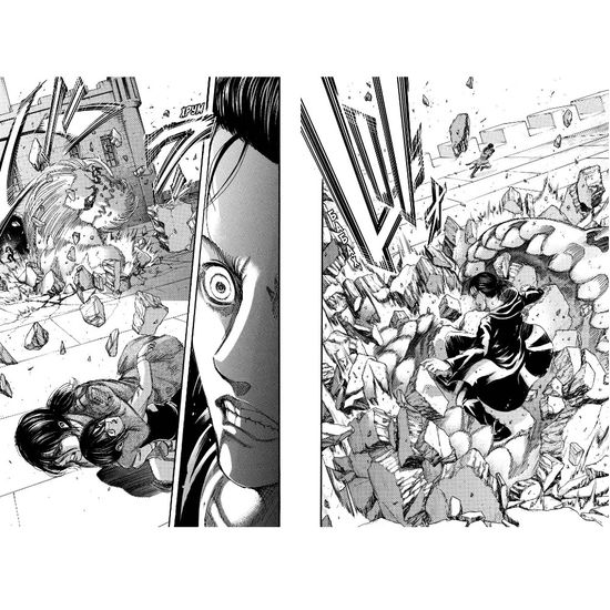 Манга Атака на Титанов. Книга 15