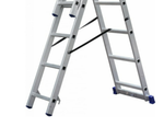 Лестница алюминиевая трёхсекционная 8 ступеней СИЛАЧ