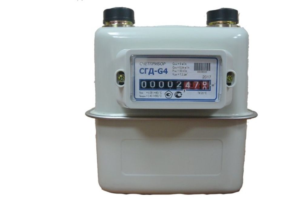 Счетчик газа бытовой СГД-G4 левый