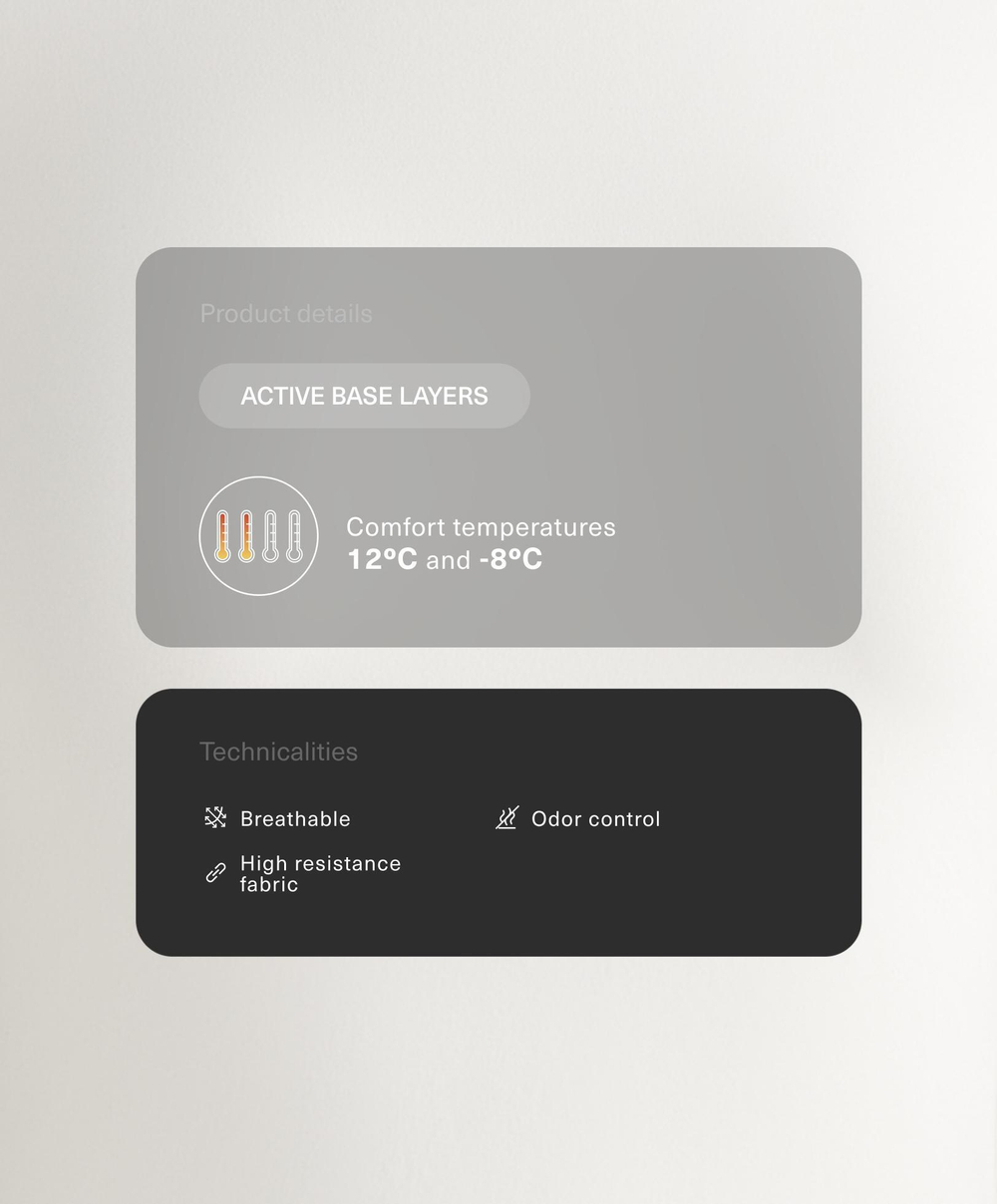 Oysho Термофутболка с длинным рукавом, белый