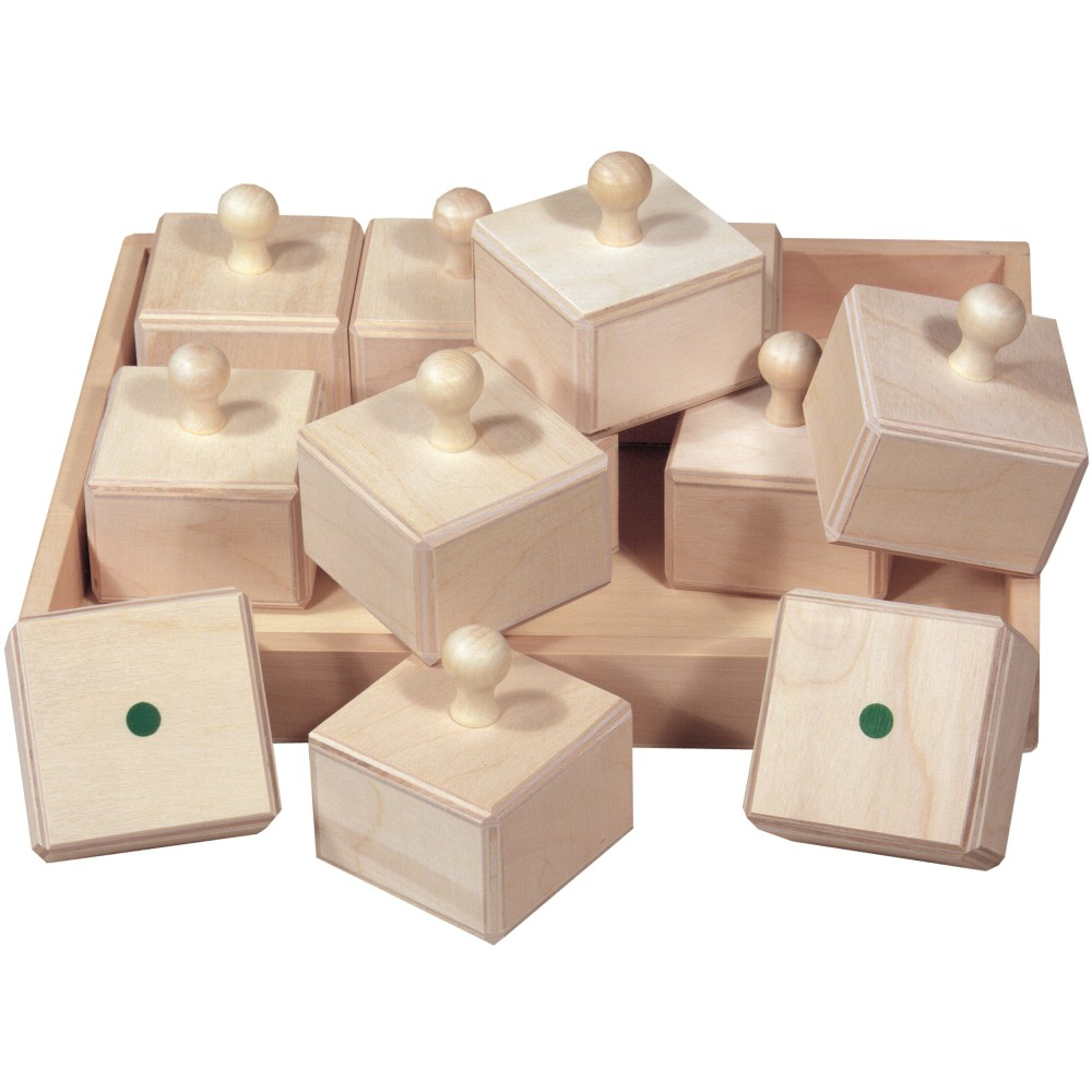 Beleduc - Звуковые банки Деревянные звуковые коробки Сенсорная игрушка 23607X