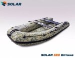 Лодка надувная моторная solar-380 к (оптима)