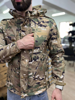 Куртка тактическая softshell мультикам