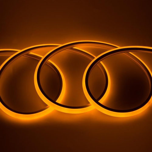 Лента Гибкий Неон GLS-2835-120-9.6-220-BNL-IP67-Y катушка 50м