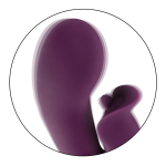 Фиолетовый вибратор-кролик 22,25см California Exotic Obsession Fantasy SE-4385-20-3