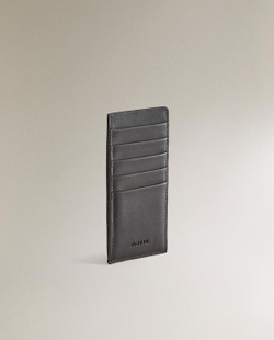 ZARA HOME КОЖАНЫЙ ДЕРЖАТЕЛЬ ДЛЯ КАРТ, ШОКОЛАДНЫЙ