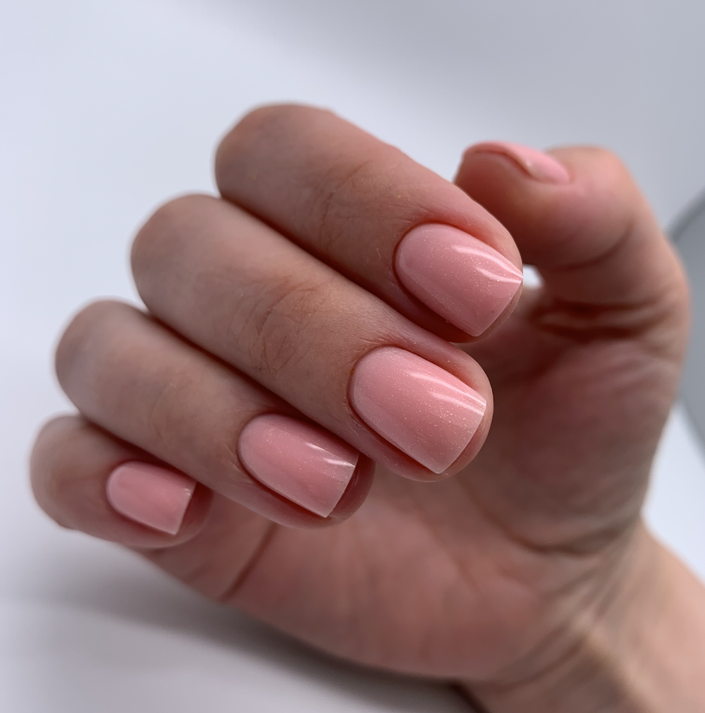 Камуфлирующая крепкая каучуковая база HARD Nail ARCHITECT 13 SHERBET Shine Base 15 ml