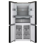 Холодильник (Side-by-Side) Weissgauff WCD 590 NoFrost Inverter Premium EcoFresh Gold Glass (q)