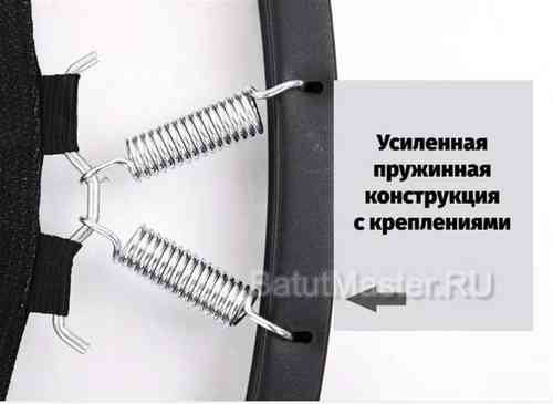 Каркасный батут, диаметр 3 фт