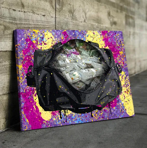 Постер "Денежная сумка"