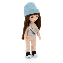 Кукла Orange Toys Sweet Sisters Sophie в бежевом спортивном костюме 32 см Серия Спортивный стиль.