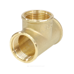 Тройник латунь Ду 40 (1 1/2") ВР LD LD.65.514.40