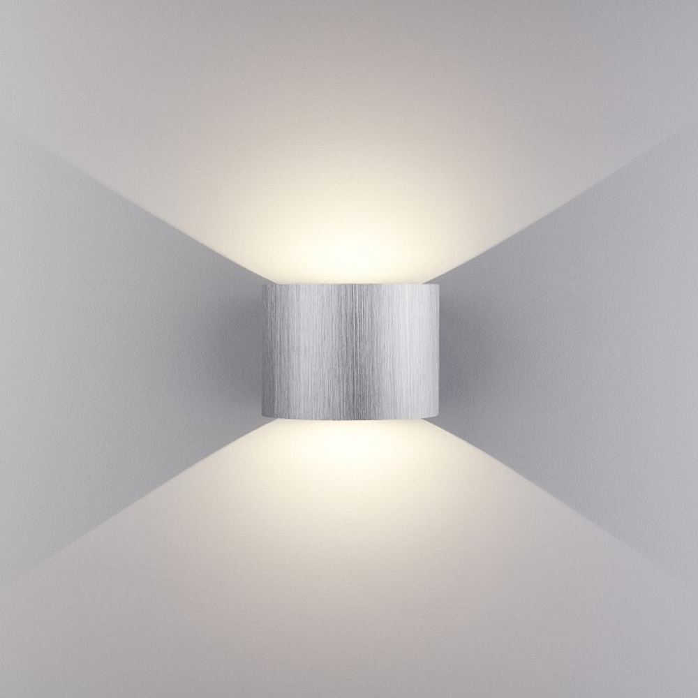 Уличный настенный светильник Elektrostandard 1518 TECHNO LED алюминий