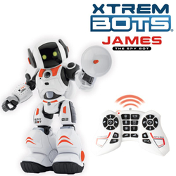 Xtrem Bots - Интерактивный робот-шпион James the Spy Bot 28 см BOT3803157