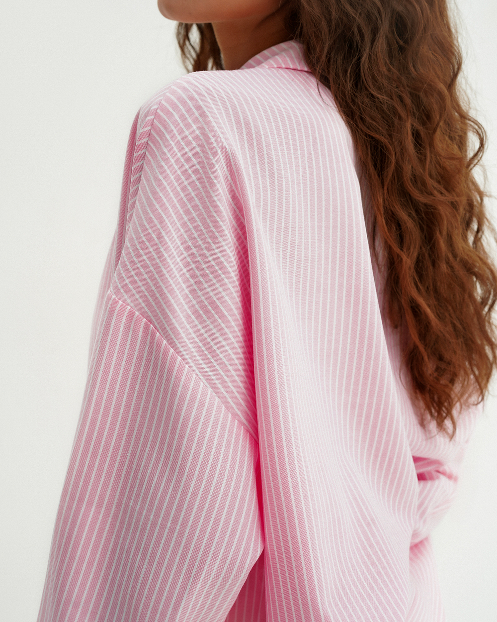 №038 Пижама городская (розовая полоска)