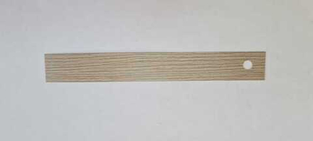Кромка без клея 1*19 Ясень Шимо светлый PVC U3127T  (бухта 200м)