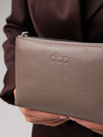 Косметичка кожаная DBR 15-10 тауп