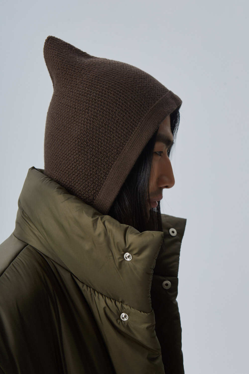 Свитер на молнии вязаный мужской, черный