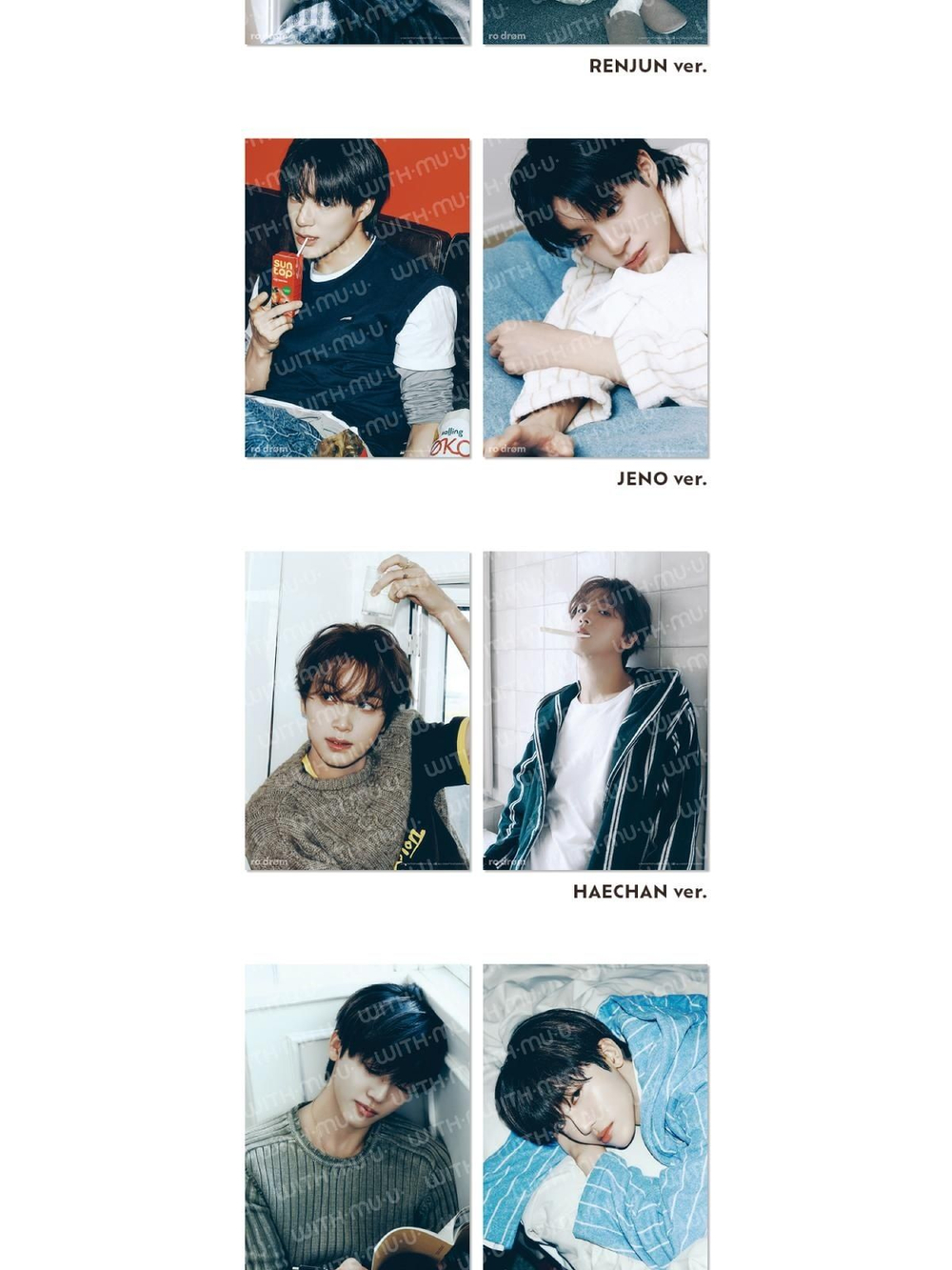 (ПРЕДЗАКАЗ) товары NCT DREAM - RO DR M PHOTOBOOK OFFICIAL MD A1 POSTER