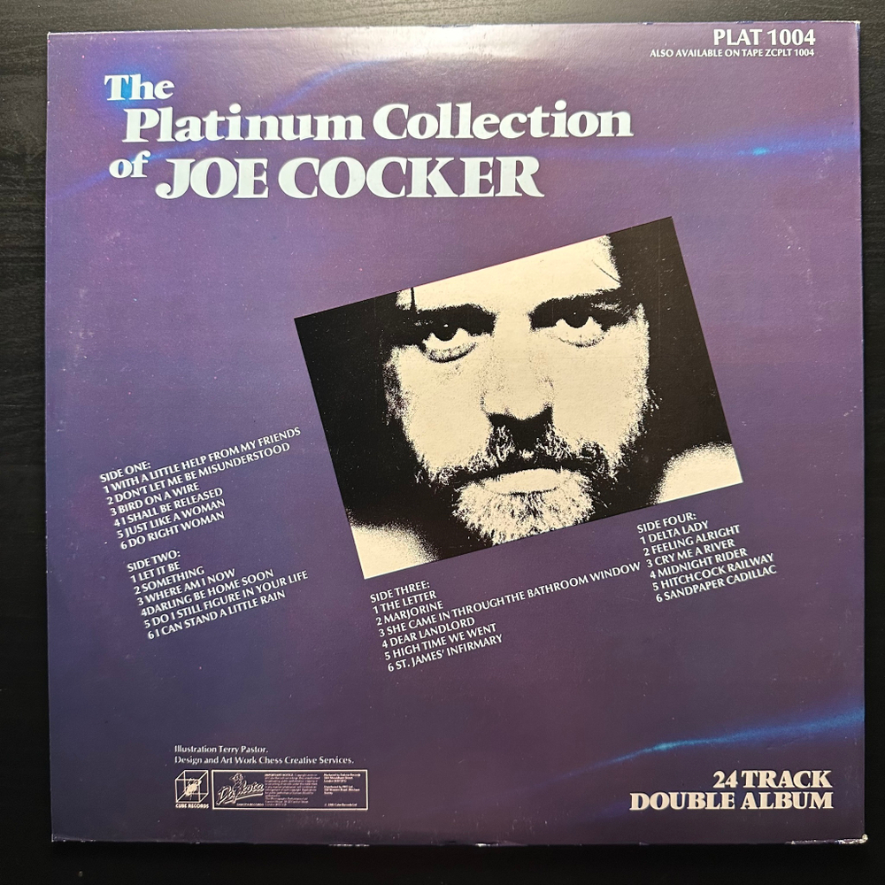 Joe Cocker - The Platinum Collection Of Joe Cocker 2LP (Англия 1981г.)