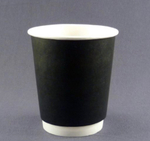 Стакан 250 мл 2 сл черный, 400 шт / 20 упак., 20 шт