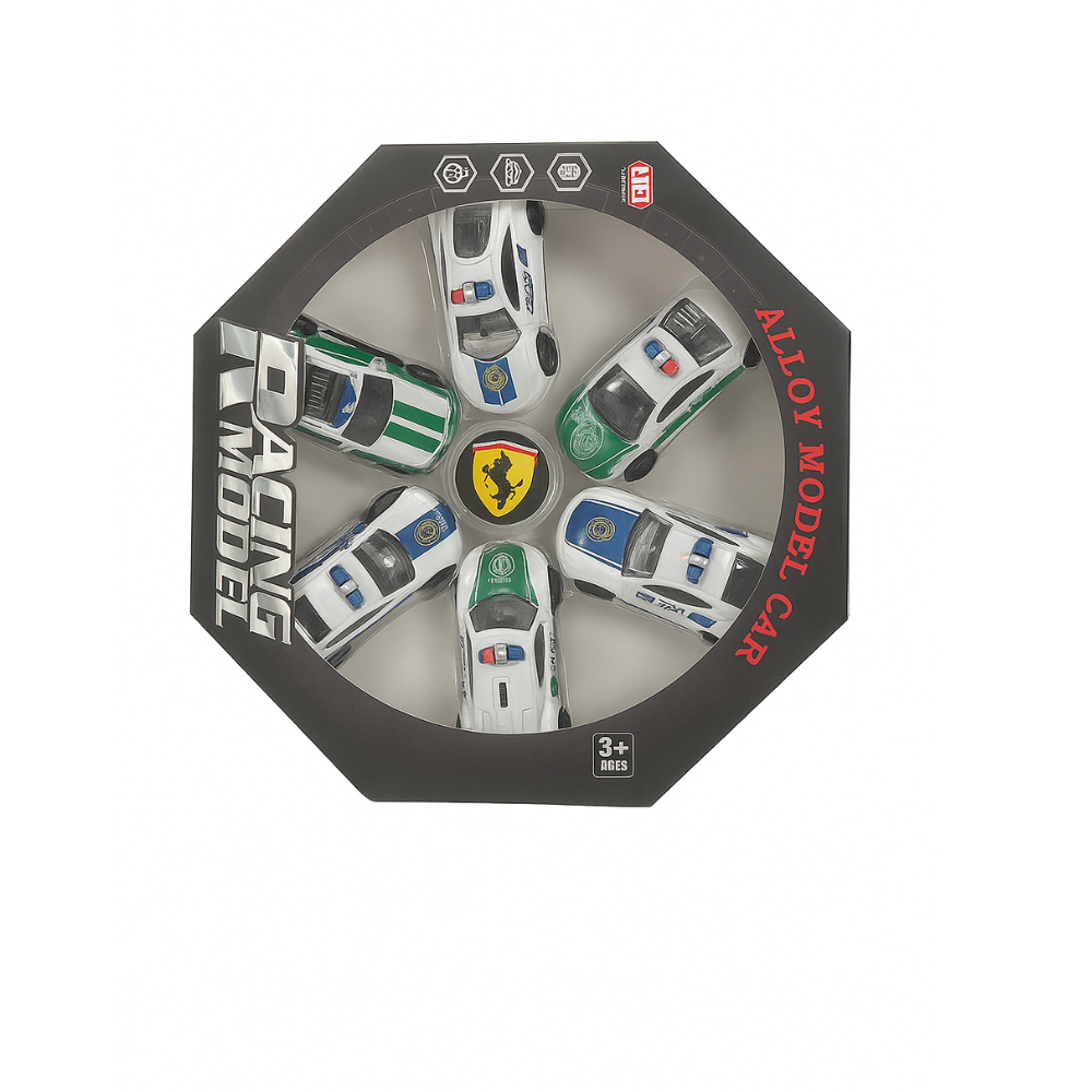 Набор литых машинок Police