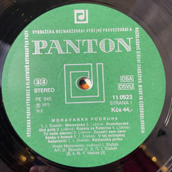 Винтажная виниловая пластинка LP Moravanka Podruhe Polka (Чехословакия 1976)