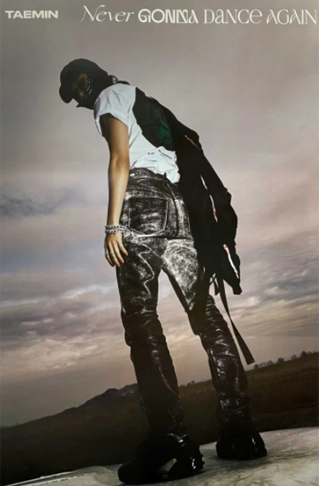 Официальный постер TAEMIN - NEVER GONNA DANCE AGAIN (EXTENDED VER.)
