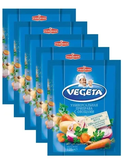 VEGETA/ Универсальная приправа Вегета, 125 г х 5 шт
