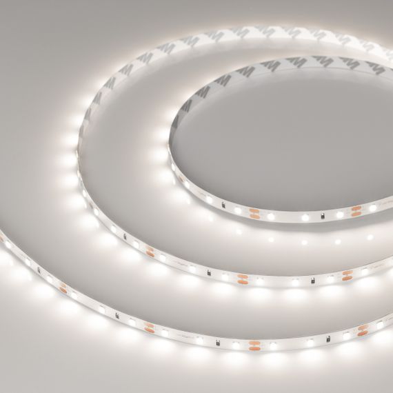Светодиодная лента RT-A60-8mm 12V Day4000 (2 W/m, IP20, 2835, 50m) Arlight 048982
