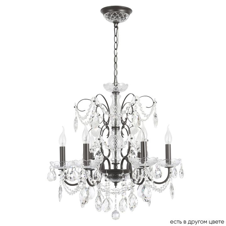 Подвесная люстра Crystal Lux Odelis SP6 Brown