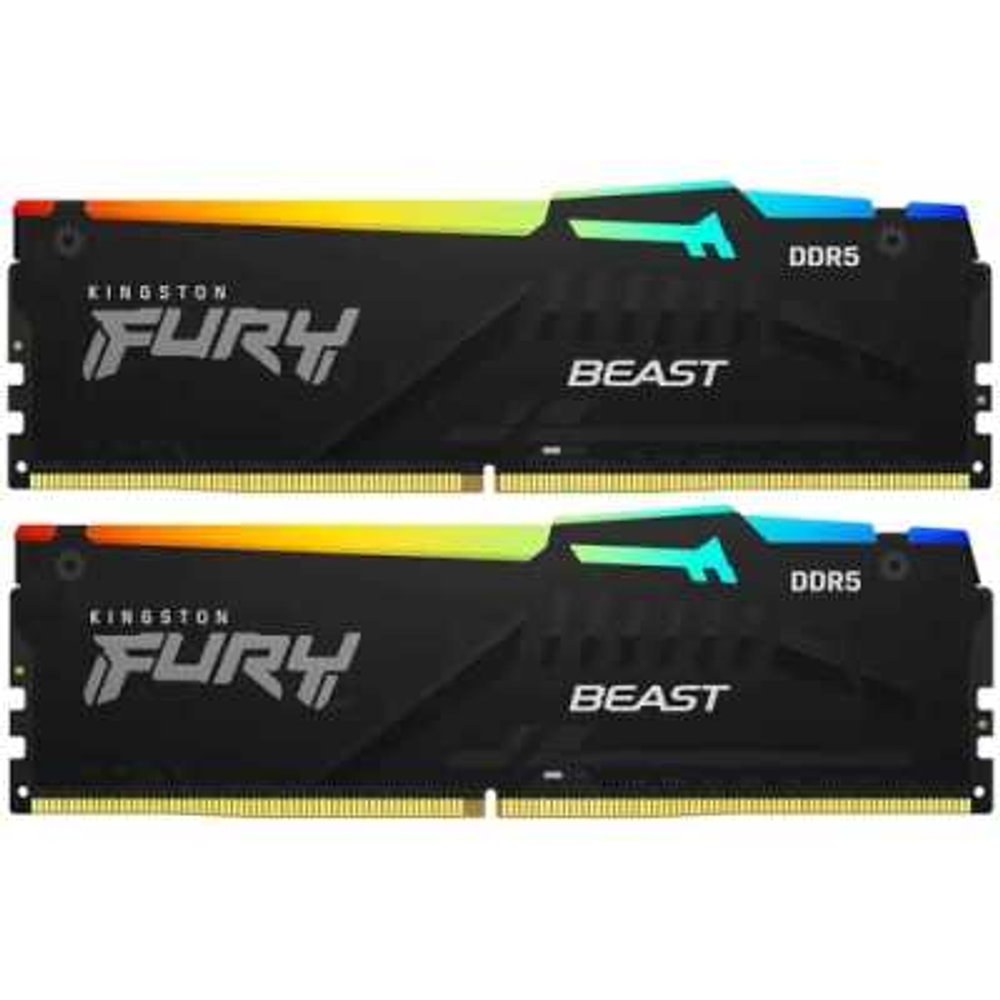 Оперативная память Kingston Fury Beast RGB KF552C40BBAK2-32