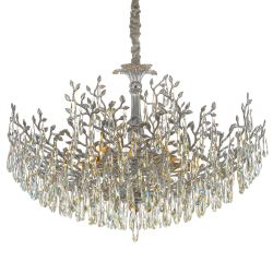 Citilux RITZ CL310121 Люстра хрустальная подвесная Хром