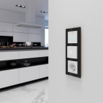 Умный сенсорный терморегулятор для теплого пола (белый)